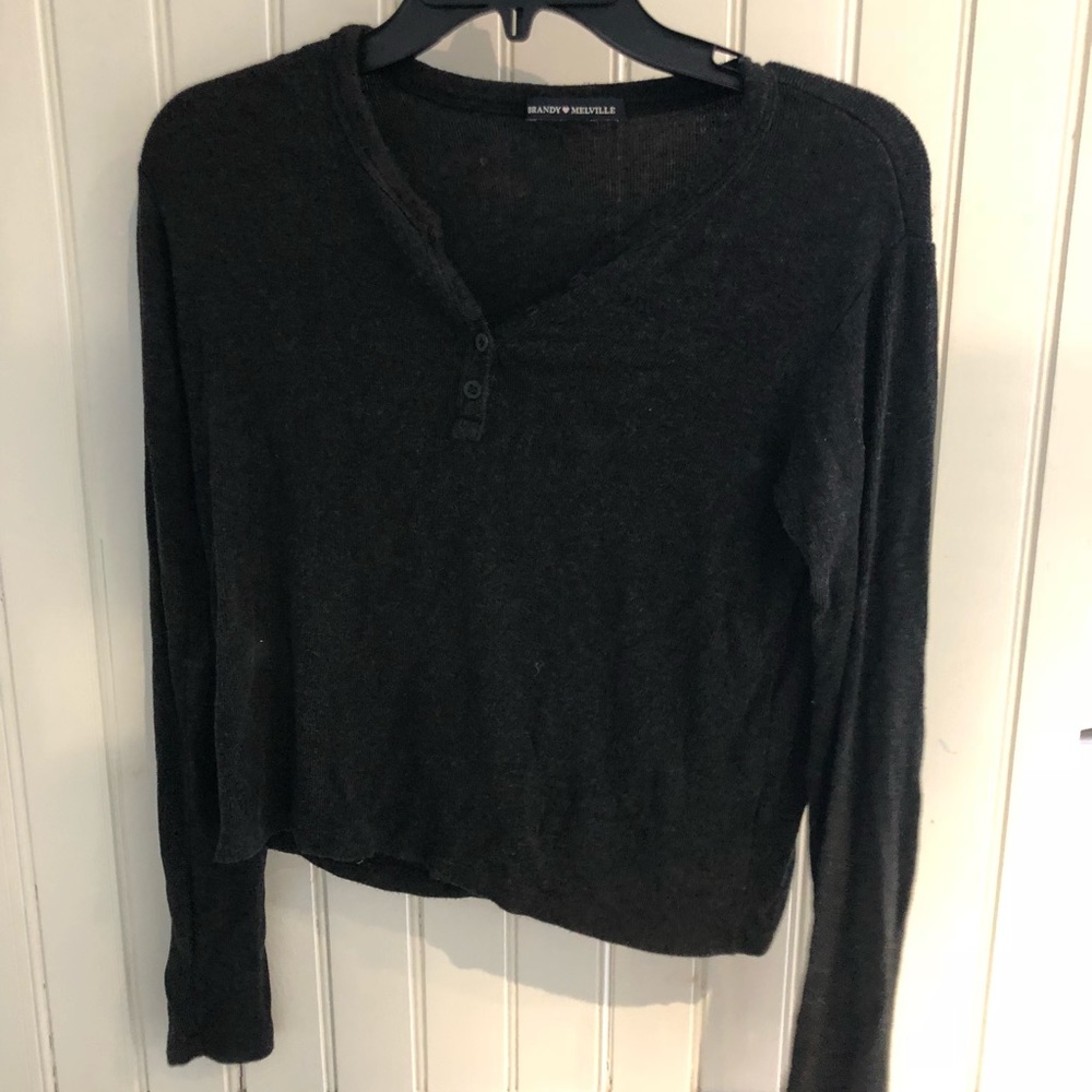 soft button up sweater